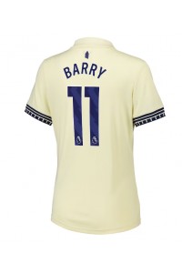 Everton Thierno Barry #11 Fotballdrakt Borte Klær Dame 2025-26 Korte ermer